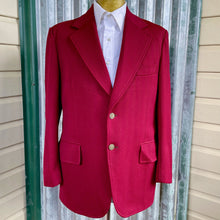 Load image into Gallery viewer, 1970&#39;s Vintage Men&#39;s Red Blazer Polyester Retro Sz L - OOAK - Phoenix Menswear