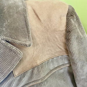 1970's Vintage Men's Woolrich Corduroy Leather Blazer Brown Sz XL - OOAK - Phoenix Menswear