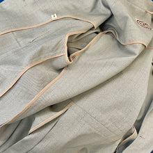 Load image into Gallery viewer, 1970&#39;s Vintage Pale Blue-Grey Safari Suit Retro Pockets Long Sleeve Made in Australia Sz L - OOAK - Phoenix Menswear