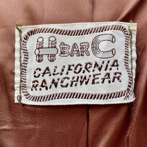1970s Vintage Western Leather Vest Brown Buttons Pockets New York USA Sz M - OOAK - Phoenix Menswear