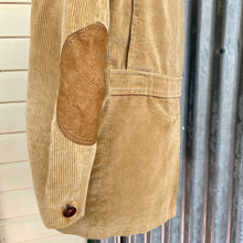 Load image into Gallery viewer, 1980&#39;s Rare Vintage Eddie Bauer Tan Corduroy Leather Jacket Sz M - OOAK - Phoenix Menswear