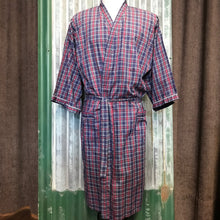 Load image into Gallery viewer, 1980&#39;s Vintage Dressing Gown Smoking Jacket 3/4 Sleeve Sz L - OOAK - Phoenix Menswear