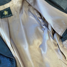 Load image into Gallery viewer, 1980&#39;s Vintage Golden Bear Dark Brown Heavy Leather Jacket Made in California Sz S - OOAK - Phoenix Menswear