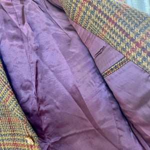 1980's Vintage Kid's Brown Wool Blend Tweed Jacket Sz 7 - OOAK - Phoenix Menswear