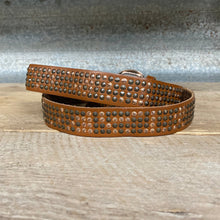 Load image into Gallery viewer, 1980&#39;s Vintage Leather Belt Sz L - OOAK - Phoenix Menswear