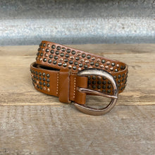 Load image into Gallery viewer, 1980&#39;s Vintage Leather Belt Sz L - OOAK - Phoenix Menswear