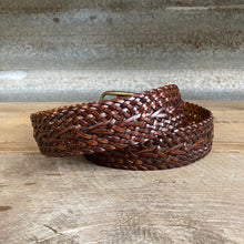 Load image into Gallery viewer, 1980&#39;s Vintage Leather Belt Sz L - OOAK - Phoenix Menswear
