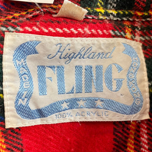 1980's Vintage L/S Tartan Flannel Shirt Sz M - OOAK - Phoenix Menswear