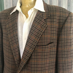 1980's Vintage Men's Wool Tweed Blazer Sz M - OOAK - Phoenix Menswear