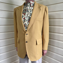 Load image into Gallery viewer, 1980&#39;s Vintage Mustard Blazer Retro Sz XL - OOAK - Phoenix Menswear