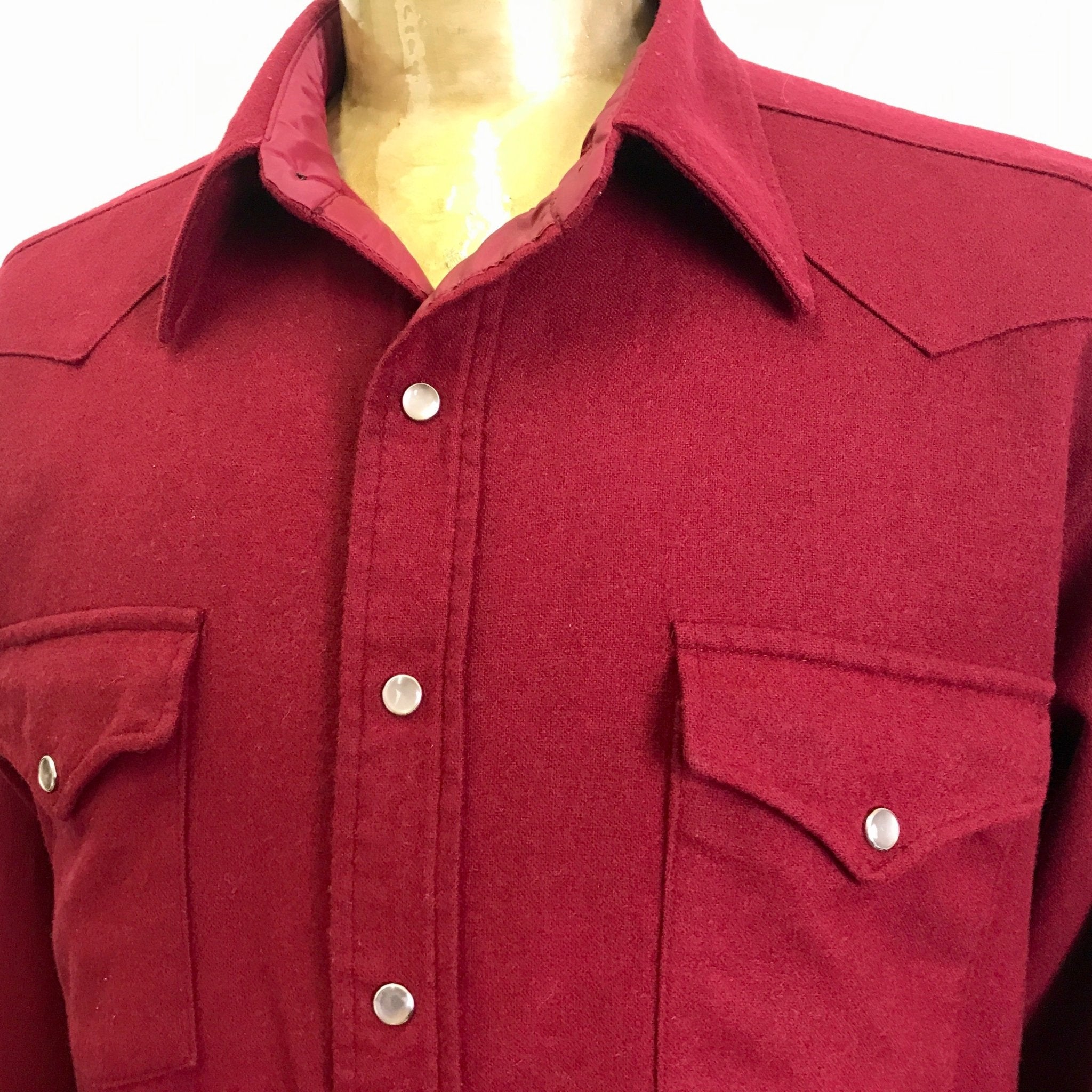 Wool western shirt hot sale