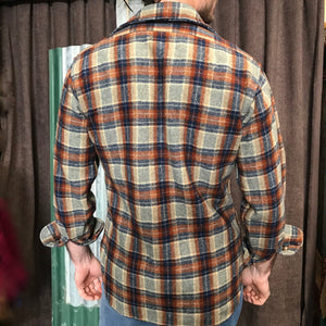 1980's Vintage Pendleton Wool Shirt in Plaid Sz M - OOAK - Phoenix Menswear