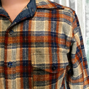 1980's Vintage Pendleton Wool Shirt in Plaid Sz M - OOAK - Phoenix Menswear