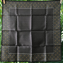 Load image into Gallery viewer, 1980&#39;s Vintage Pocket Square Brown Classic Print - OOAK - Phoenix Menswear