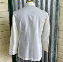 Load image into Gallery viewer, 1980s Vintage White Dress Shirt Formal L/S Sz L - OOAK - Phoenix Menswear