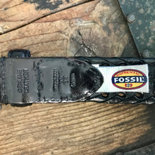 Load image into Gallery viewer, 1990&#39;s Fossil Vintage Black Plaited Leather Belt Sz L - OOAK - Phoenix Menswear