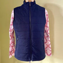 Load image into Gallery viewer, 1990&#39;s Men&#39;s Navy Blue Zara Vest Zip Sz M - OOAK - Phoenix Menswear