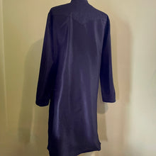 Load image into Gallery viewer, 1990&#39;s Men&#39;s Vintage Indian Black Embroidered Long Shirt Dress L/S Kurta Top Sz XL - OOAK - Phoenix Menswear