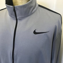 Load image into Gallery viewer, 1990&#39;s Nike Vintage Grey Black Track Top Light Jacket Sz XL - OOAK - Phoenix Menswear