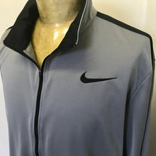 Load image into Gallery viewer, 1990&#39;s Nike Vintage Grey Black Track Top Light Jacket Sz XL - OOAK - Phoenix Menswear