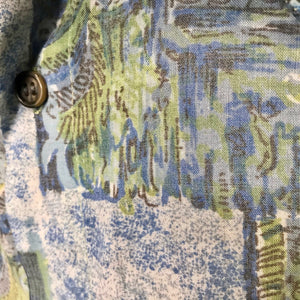1990's Vintage Abstract Pastel S/S Shirt Sz XXL - OOAK - Phoenix Menswear