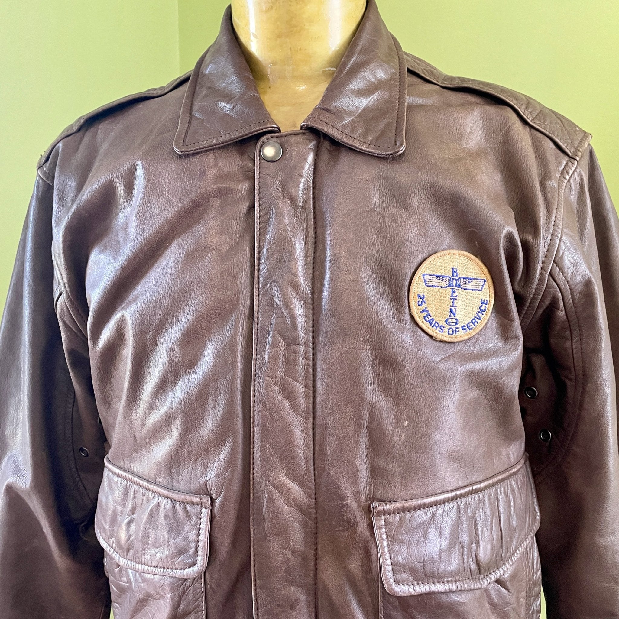 Aviator bomber clearance leather jacket