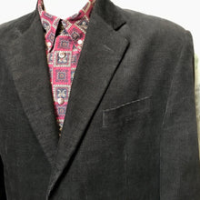 Load image into Gallery viewer, 1990&#39;s Vintage Black Velvet Blazer Sz XXL - OOAK - Phoenix Menswear