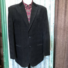 Load image into Gallery viewer, 1990&#39;s Vintage Black Velvet Blazer Sz XXL - OOAK - Phoenix Menswear