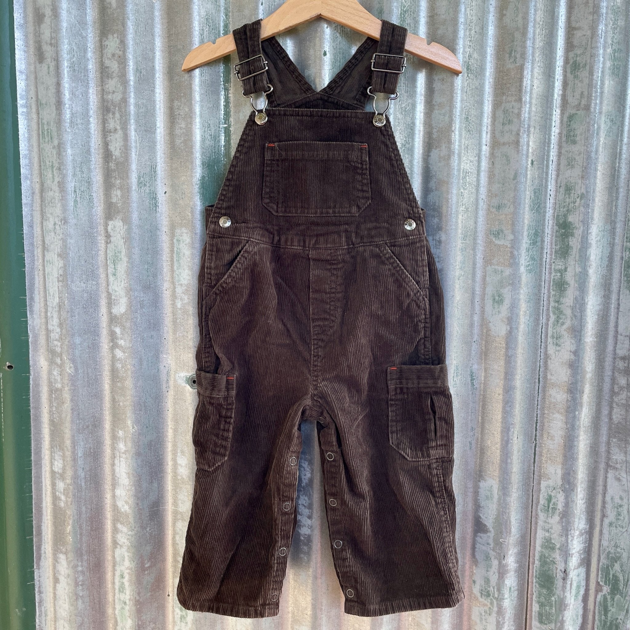 Vintage 2025 corduroy overalls