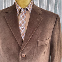 Load image into Gallery viewer, 1990s Vintage Corduroy Blazer Chocolate Brown Sz XL Long - OOAK - Phoenix Menswear