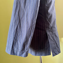 Load image into Gallery viewer, 1990&#39;s Vintage Cotton Navy Pinstripe Blazer Sz M - OOAK - Phoenix Menswear