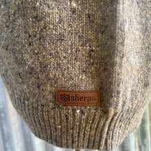 Load image into Gallery viewer, 1990&#39;s Vintage Knit Nepalese Cardigan Zip Stripe Soft Dead Stock Sz L - OOAK - Phoenix Menswear