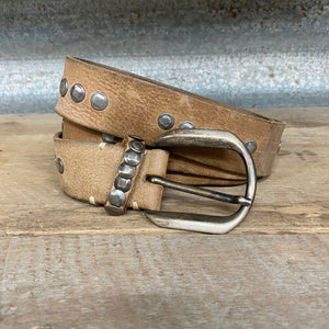 1990's Vintage Leather Belt Sz XL - OOAK - Phoenix Menswear