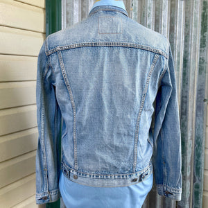1990's Vintage Levis Red Tab Denim Jacket Blue Sz M - OOAK - Phoenix Menswear
