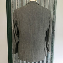 Load image into Gallery viewer, 1990&#39;s Vintage Men&#39;s Brooks Brothers Blazer Houndstooth Grey Sz L - New - OOAK - Phoenix Menswear