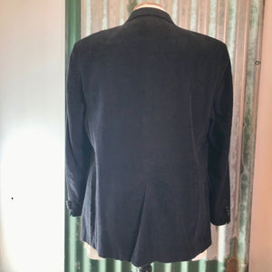 1990's Vintage Navy Blue Corduroy Blazer Sz L - OOAK - Phoenix Menswear