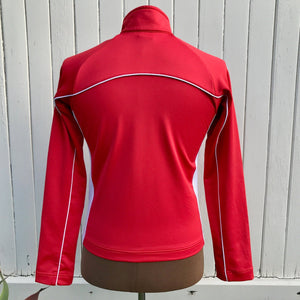1990's Vintage Nike Track Top Light Jacket Red White Sz XS - OOAK - Phoenix Menswear