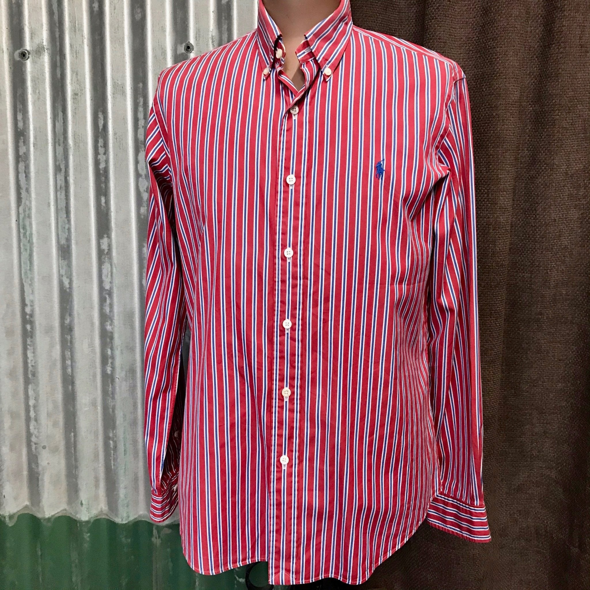 Vintage polo ralph lauren button up Clearance