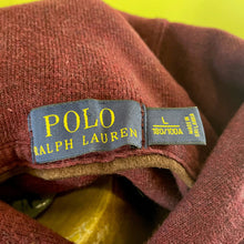 Load image into Gallery viewer, 1990&#39;s Vintage Polo Ralph Lauren Purple Cotton Jumper Pullover Sz L - OOAK - Phoenix Menswear