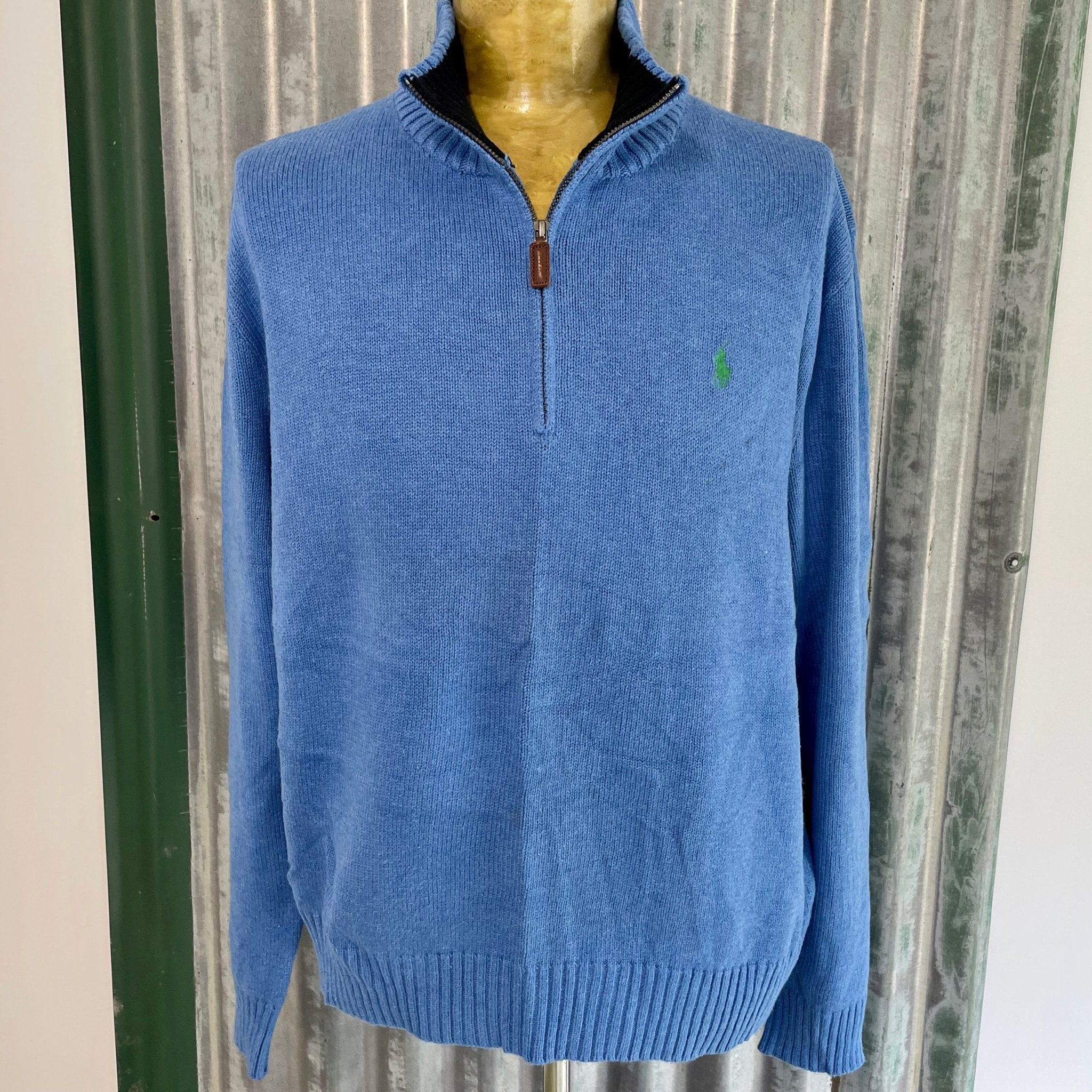 Vintage polo jumper top