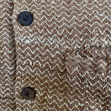 Load image into Gallery viewer, 1990&#39;s Vintage Raw Silk Vest Brown Sz XL - OOAK - Phoenix Menswear