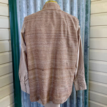 Load image into Gallery viewer, 1990&#39;s Vintage Raw Silk Vest Brown Sz XL - OOAK - Phoenix Menswear