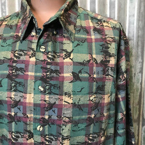 1990's Vintage Shirt L/S Sz XXL - OOAK - Phoenix Menswear
