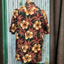 Load image into Gallery viewer, 1990&#39;s Vintage S/S Hawaiian Print Shirt Brown Green Burgundy Sz XL - OOAK - Phoenix Menswear