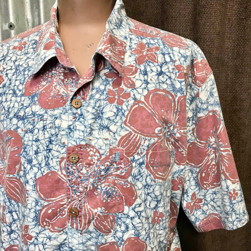 1990's Vintage S/S Hawaiian Shirt Classic Print Cotton Sz XXL - OOAK - Phoenix Menswear