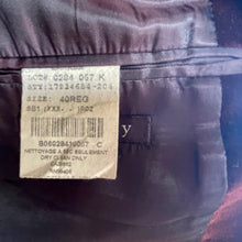 Load image into Gallery viewer, 1990s Vintage Velvet Blazer Burgundy Black Lapel Sz L - OOAK - Phoenix Menswear