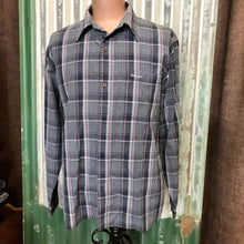 Load image into Gallery viewer, 1990&#39;s Vintage Western Wrangler L/S Shirt Blue Red Check Sz L - OOAK - Phoenix Menswear