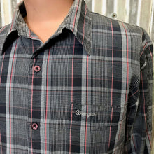Load image into Gallery viewer, 1990&#39;s Vintage Western Wrangler L/S Shirt Blue Red Check Sz L - OOAK - Phoenix Menswear