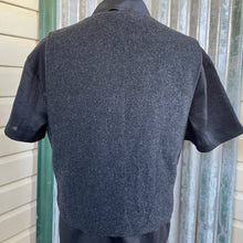 Load image into Gallery viewer, 1990&#39;s Vintage Wool Blend Vest Brown Grey Plaid Check Lined Pockets Sz M -OOAK - Phoenix Menswear