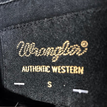 Load image into Gallery viewer, 1990&#39;s Vintage Wrangler Black Denim L/S Shirt Sz S - OOAK - Phoenix Menswear